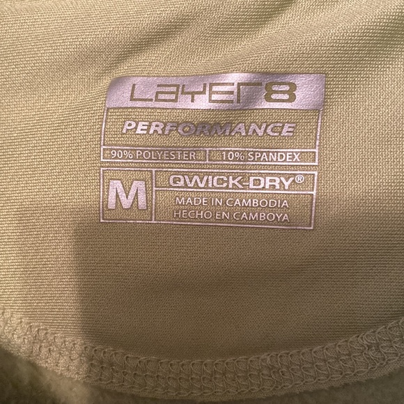 Layer 8 Performance Zipped Layered Long Sleeve Shirt - Picture 5 of 7